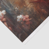 Dekoupage der orchiden Fauna und Flora Seidenpapier (Ausschnitt)