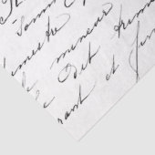 Dekoupage der SkriptLiebe Seidenpapier (Ausschnitt)