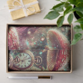 Dekoupage der verzauberten Wald-Alice-Kaninchen Seidenpapier (Geschenk)