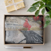 Dekoupage der Vintagen Abstrakten Kunstsammlung Seidenpapier (Geschenk)