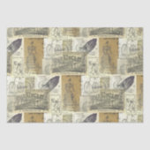 Dekoupage der Vintagen Fahrrad- und Fahrradanzeige Seidenpapier (Vorderseite)