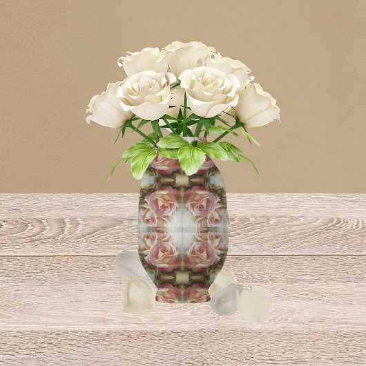 Dekoupage der Vintagen Rose Seidenpapier