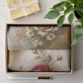 Dekoupage der Vintagen Rose Seidenpapier (Geschenk)
