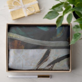 Dekoupage der Vintagen Rustikalen Seidenpapier (Geschenk)