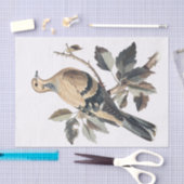 Dekoupage der Vintagen Trauertaube Seidenpapier (Handwerk)