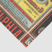 Dekoupage der Vintagen Viktorianischen Lebensmitte Seidenpapier (Ausschnitt)