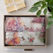 Dekoupage der Vintagen Wasserfarbe Seidenpapier (Geschenk)