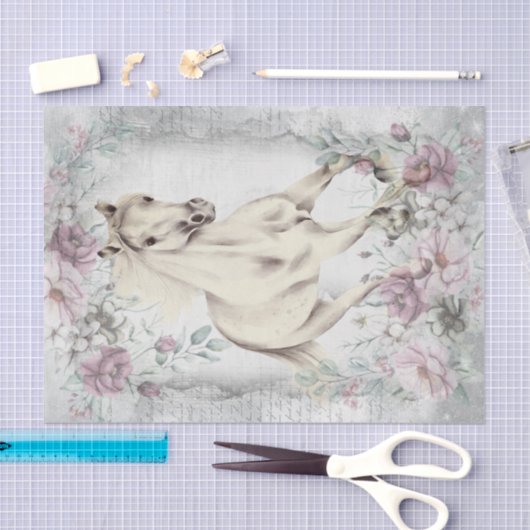 Dekoupage der Weidenfantasie Seidenpapier (Handwerk)