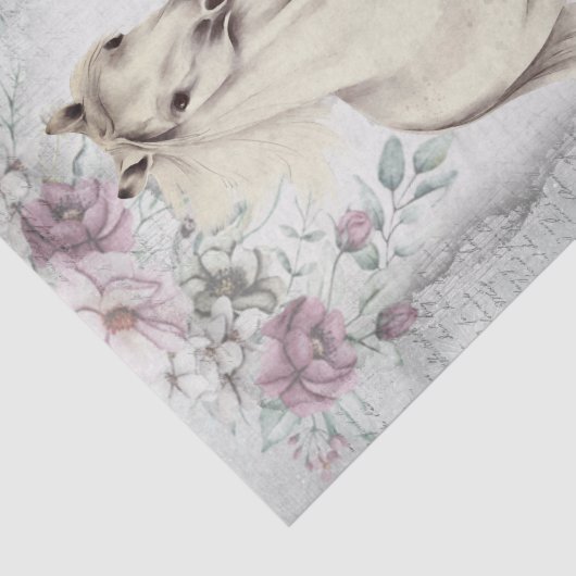 Dekoupage der Weidenfantasie Seidenpapier (Ausschnitt)