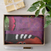 Dekoupage der Whimsical Südwest Floral Donkey Seidenpapier (Geschenk)