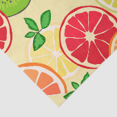 Dekoupage der zusammengesetzten Fruchtscheiben Pla Seidenpapier (Ausschnitt)