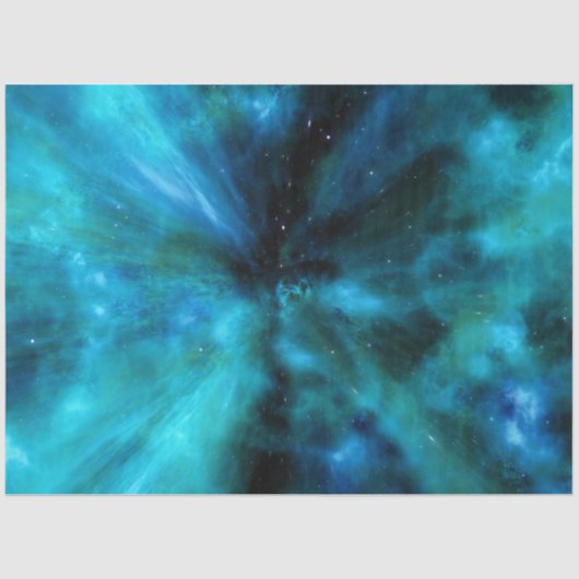 Dekoupage des Abstrakten Universums Seidenpapier (Vorderseite)