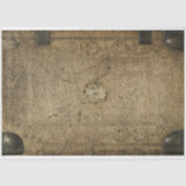 Dekoupage des Buchdeckels Seidenpapier (Vorderseite)