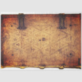 Dekoupage des Buchdeckels Seidenpapier (Vorderseite)