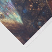 Dekoupage des Chipmunk Mechanical Wonderland Works Seidenpapier (Ausschnitt)