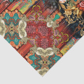 Dekoupage des Ethnic African Boho Tissue Decoupage Seidenpapier (Detail)