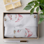 Dekoupage des Gewebepapiers - Weihnachtsgnomen Seidenpapier (Geschenk)