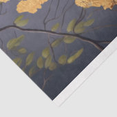 Dekoupage des Golden Peacock Tissue Seidenpapier (Ausschnitt)