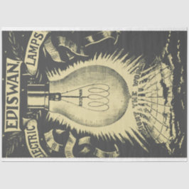 Dekoupage des Industriezweigs Edison Seidenpapier