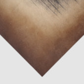 Dekoupage des Kohleangels Seidenpapier (Detail)