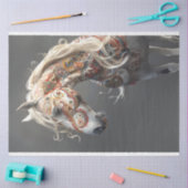 Dekoupage des Tribunal Indian Painted Horse Series Seidenpapier (Basteln)