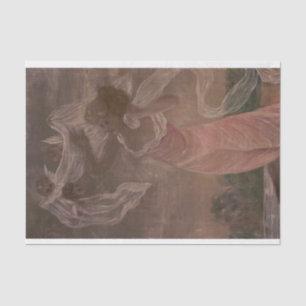 Dekoupage des viktorianischen Angel-Papiers Seidenpapier