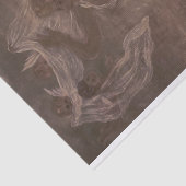 Dekoupage des viktorianischen Angel-Papiers Seidenpapier (Ausschnitt)