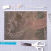 Dekoupage des viktorianischen Angel-Papiers Seidenpapier (Handwerk)