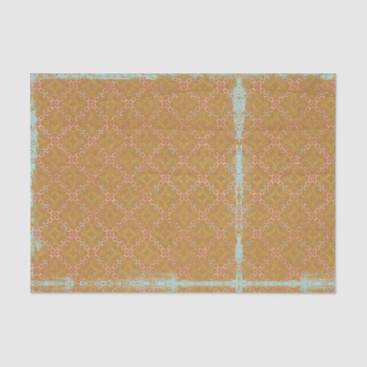 Dekoupage des Vintagen Blumenmusters Seidenpapier (Vorderseite)