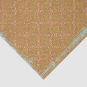 Dekoupage des Vintagen Blumenmusters Seidenpapier (Ausschnitt)