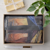 Dekoupage des Vintagen Eiffelturms Seidenpapier (Geschenk)