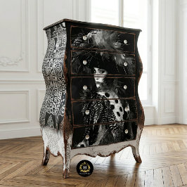 Dekoupage des Vintagen Glamours Seidenpapier