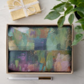 Dekoupage des Wasserlily Pond Seidenpapier (Geschenk)