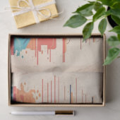 Dekoupage Desert Cactus Illustration Seidenpapier (Geschenk)