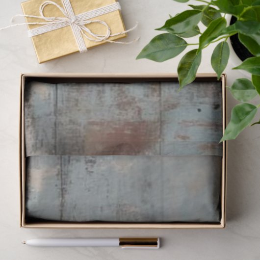 Dekoupage Distressed Light Blue Chip Hintergrund Seidenpapier (Geschenk)