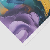 Dekoupage Exotic Conure Parrots Lebendig gefärbt Seidenpapier (Ausschnitt)