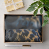 Dekoupage Exotic Leopard Nahe bis digitale Kunst Seidenpapier (Geschenk)