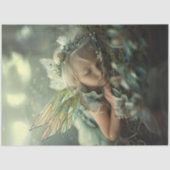 Dekoupage Fairy Child Fantasy with Flügel Seidenpapier (Vorderseite)