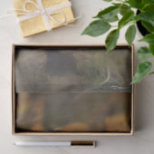 Dekoupage Fall Figurines in Kürbiswald Seidenpapier (Geschenk)