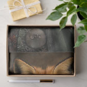 Dekoupage Fantasy Fox mittelalterliche Stilkunst Seidenpapier (Geschenk)