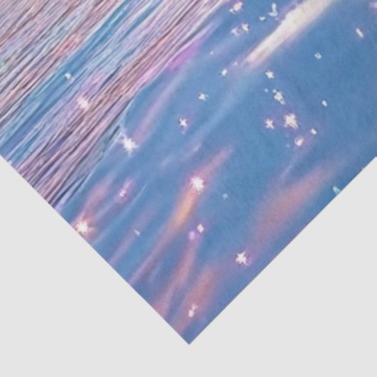 Dekoupage faszinierend Weltszene kosmische Rays Seidenpapier (Ausschnitt)