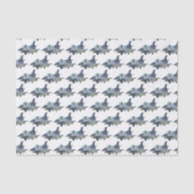 Dekoupage Fighter Jet Militär