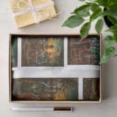 Dekoupage Florida Spirits Collage Bourbon Flaschen Seidenpapier (Geschenk)