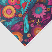 Dekoupage-Folk Art Bird-Tissue Papier (Ausschnitt)