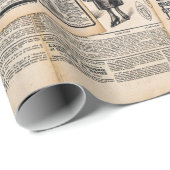 Dekoupage für antike Werbeblätter Geschenkpapier (Rolleneckpunkt)