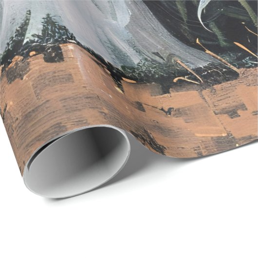 Dekoupage für das Feld Whimsical Ghost Geschenkpapier (Rolleneckpunkt)