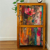 Dekoupage für gemischte Medien Seidenpapier