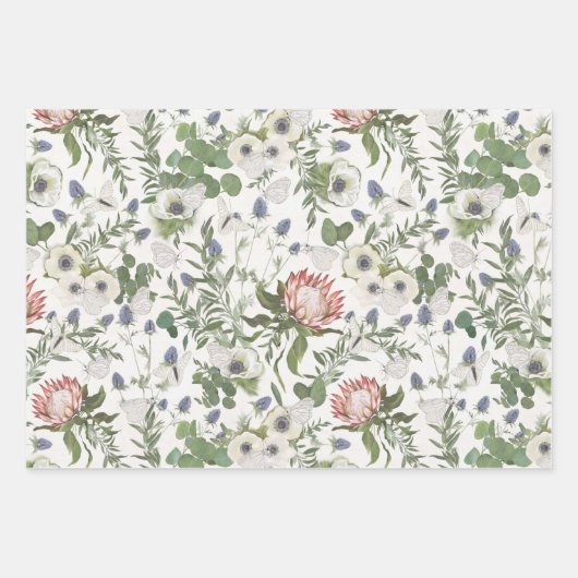 Dekoupage Geschenkpapier Set (Vorderseite)