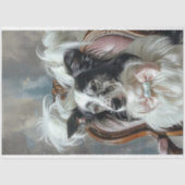 Dekoupage Glamour Aussie im Parlor Seidenpapier (Vorderseite)