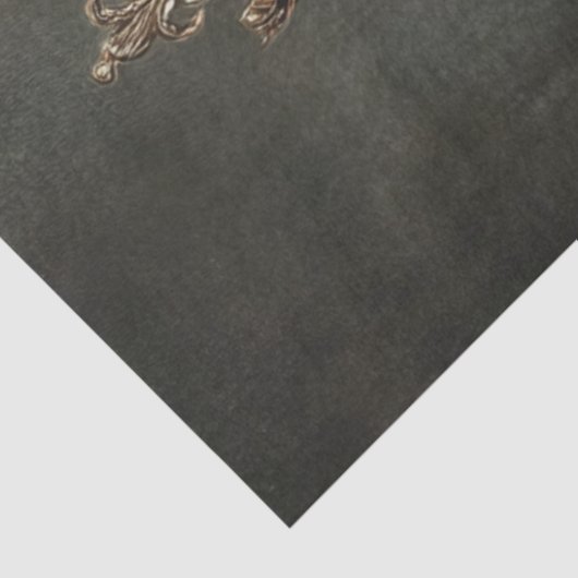 Dekoupage Great Pyrenäen Royal Family Seidenpapier (Ausschnitt)